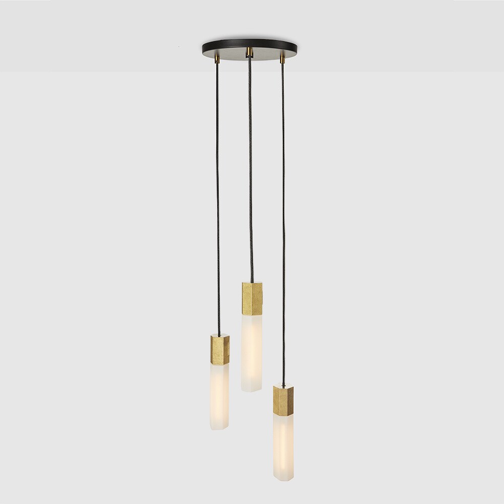 Basalt Triple Suspension Lamp