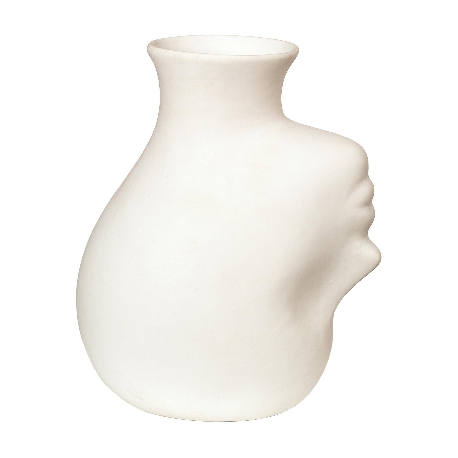 Head Upside Down Vase