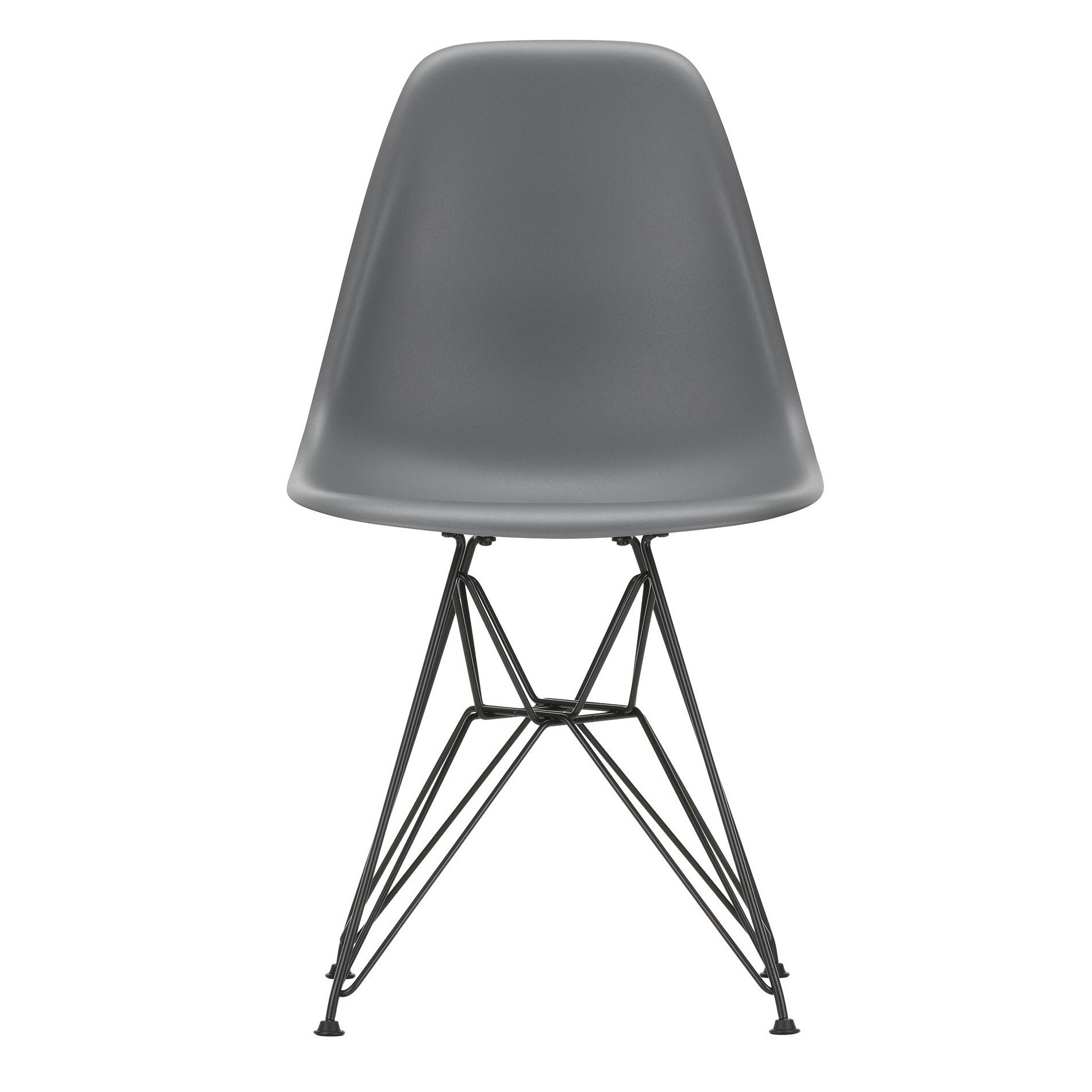 Eames Plastic Side Chair DSR RE Black Base