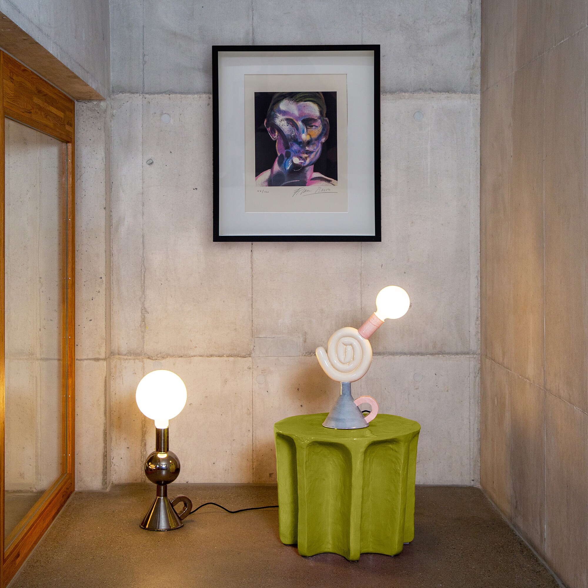 Chouchou Round Stool/Side Table H 45cm