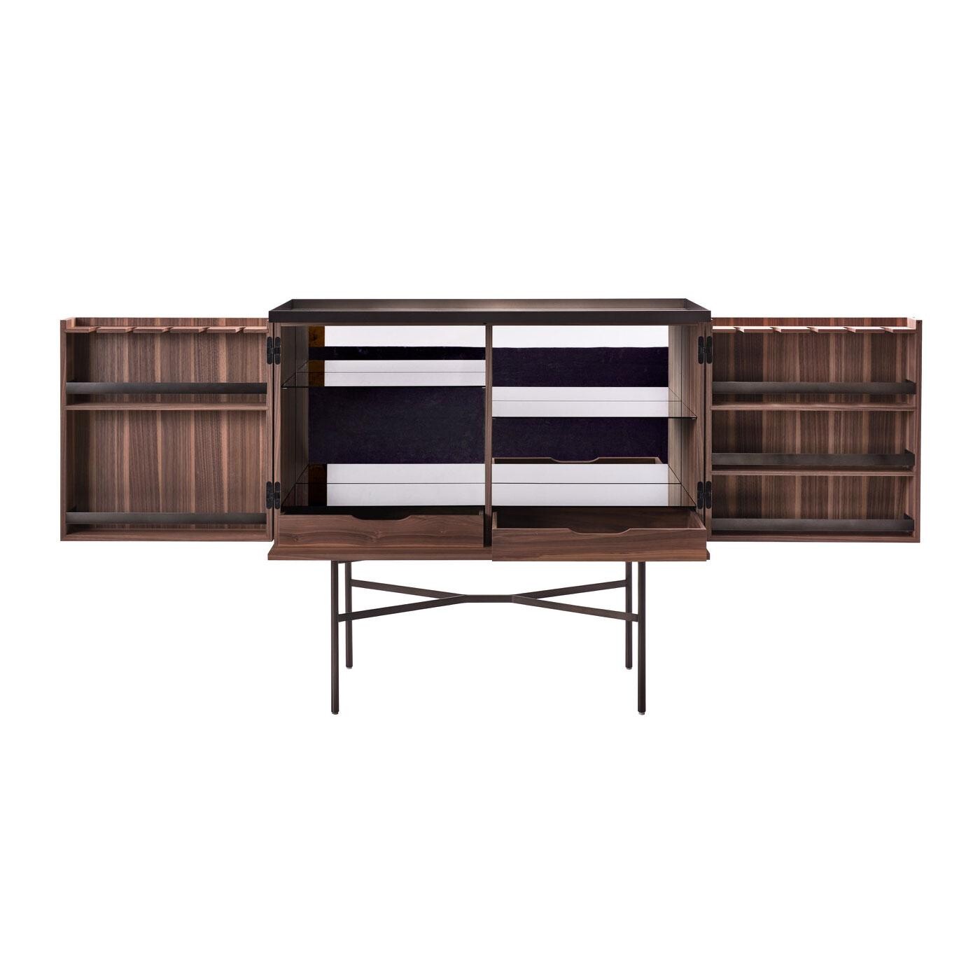 Harri Bar Cabinet With LED Lighting L