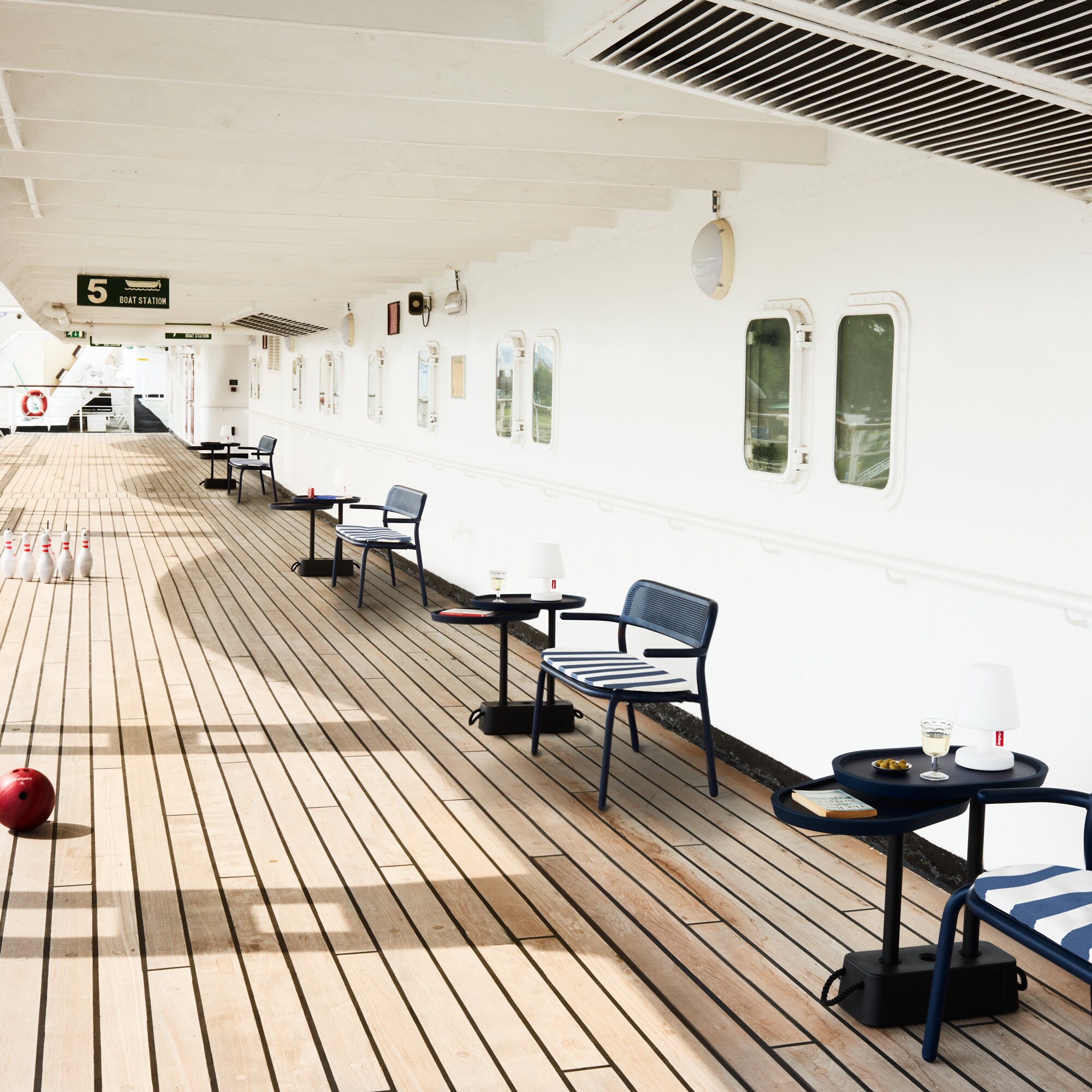 Brick Outdoor Side Table