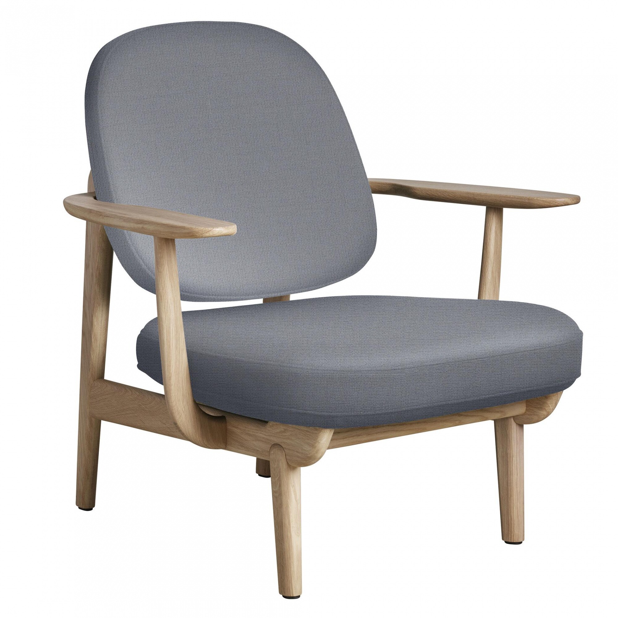 Fred™ Lounge Chair Oak Base