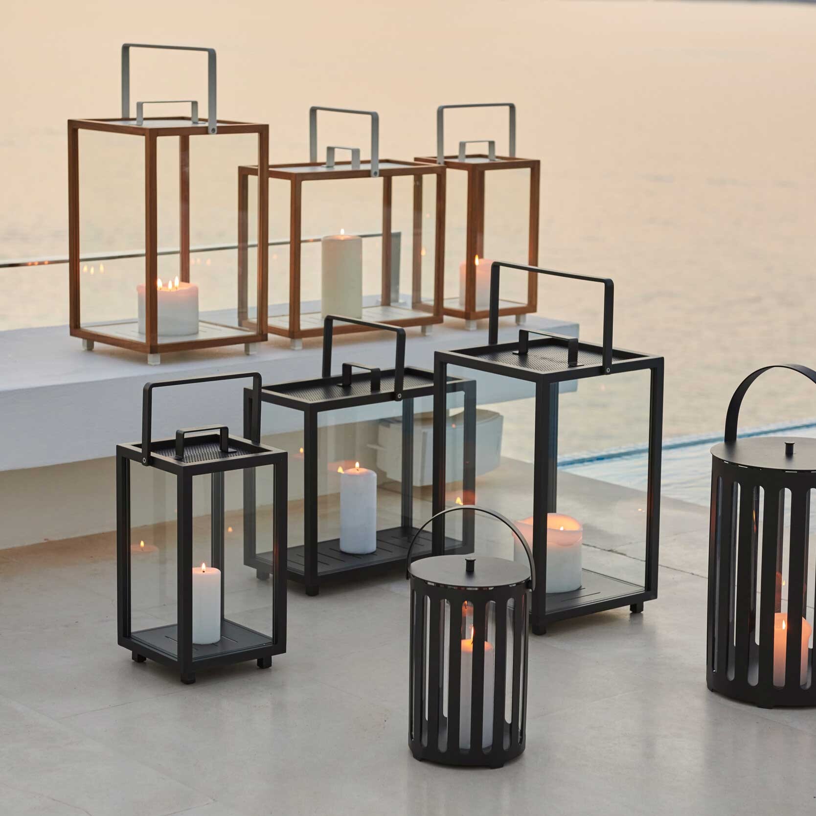 Lighthouse Lantern Rectangular