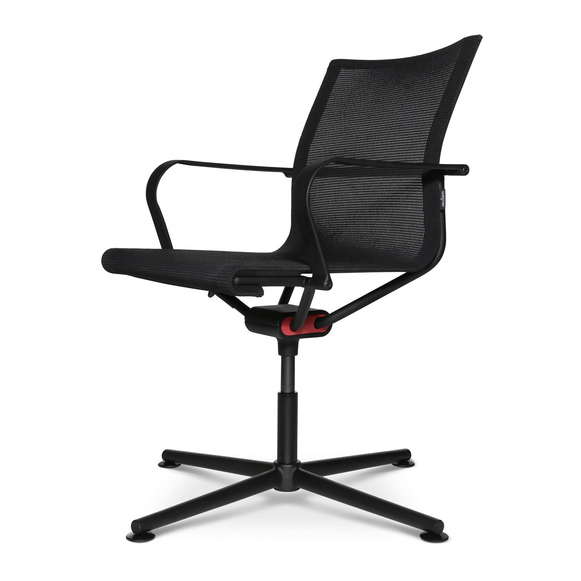 D1 Office Chair With Armrests 4-legged