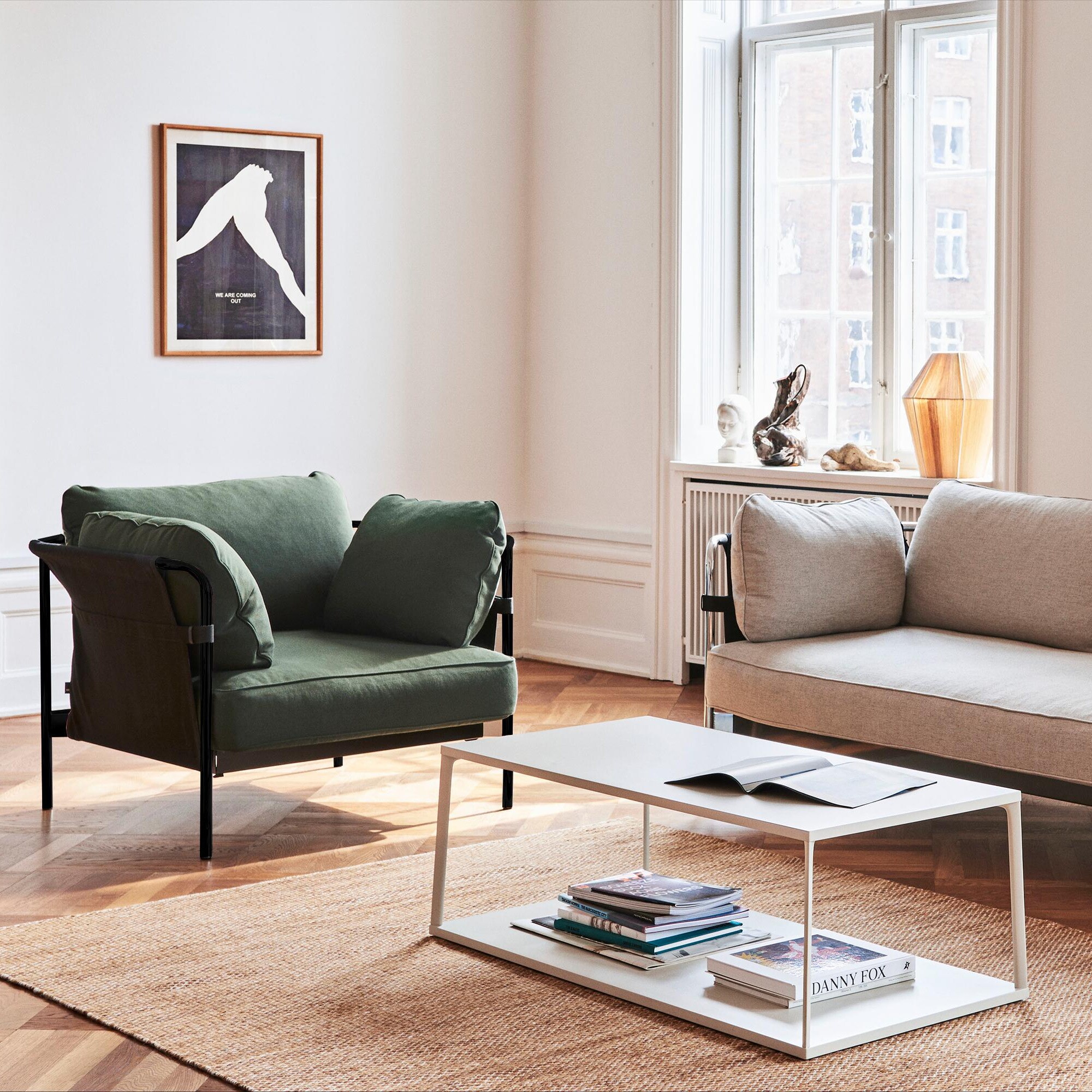 Can 2.0 Armchair Frame Steel Black