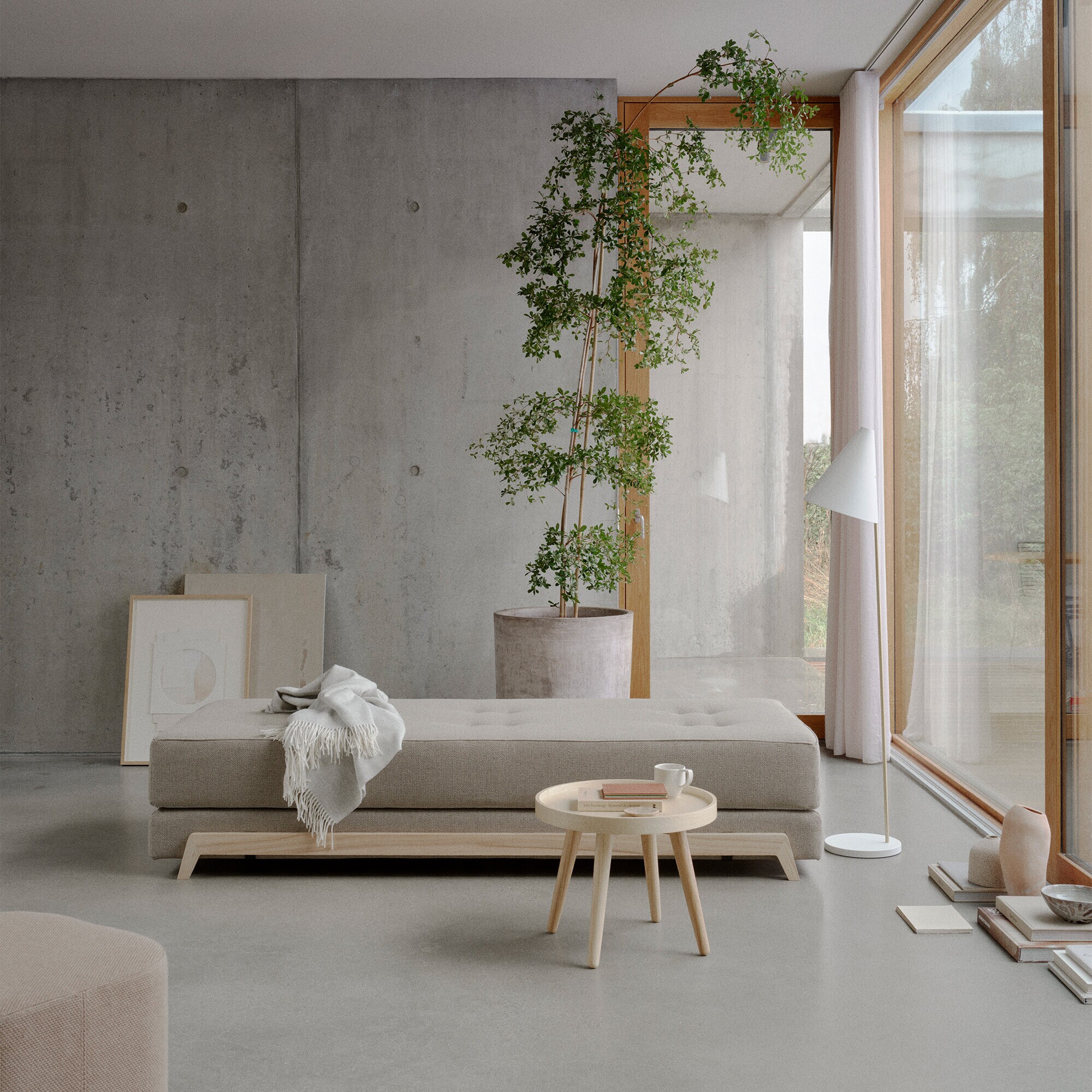 Frame Day Bed with Cold Foam Mattress