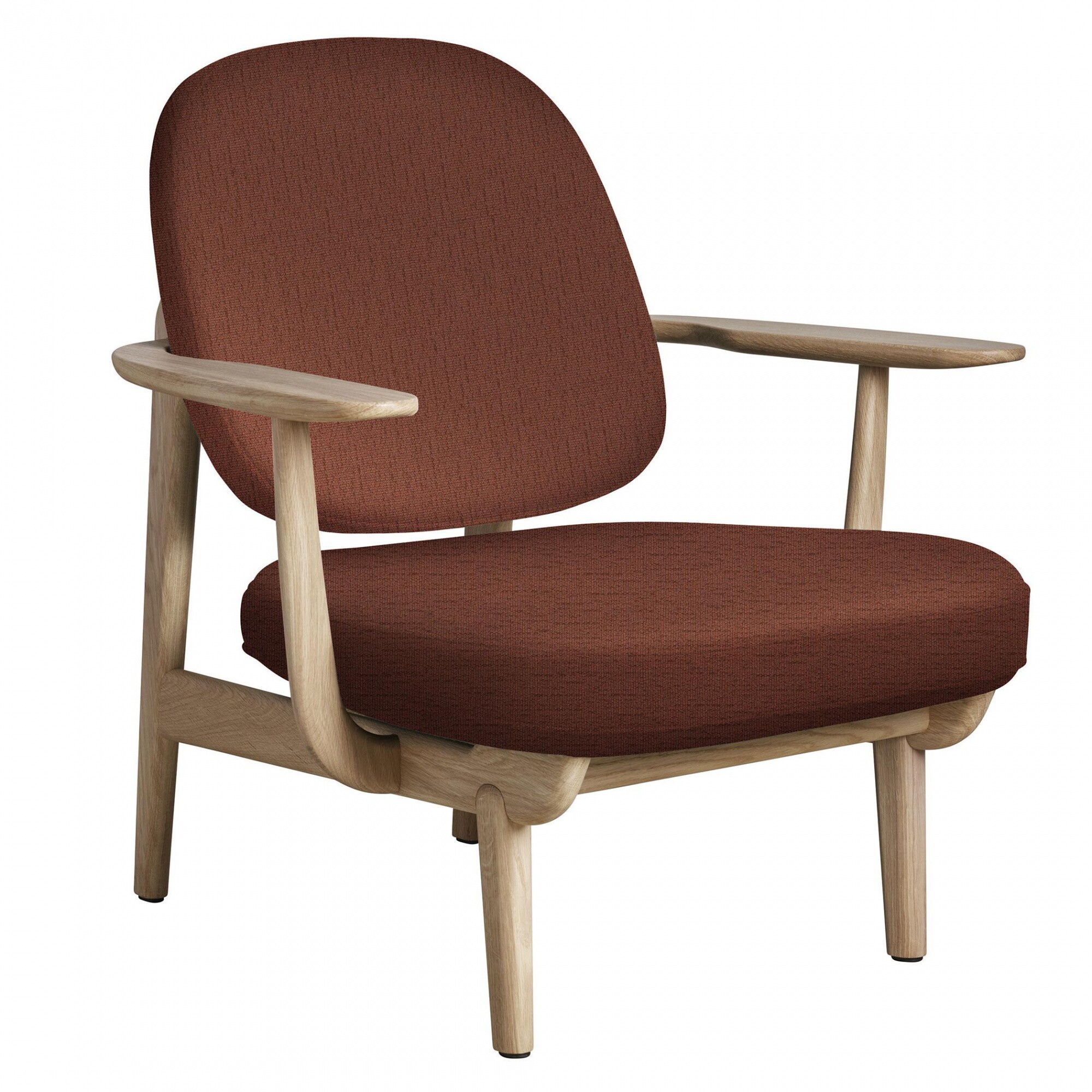Fred™ Lounge Chair Oak Base