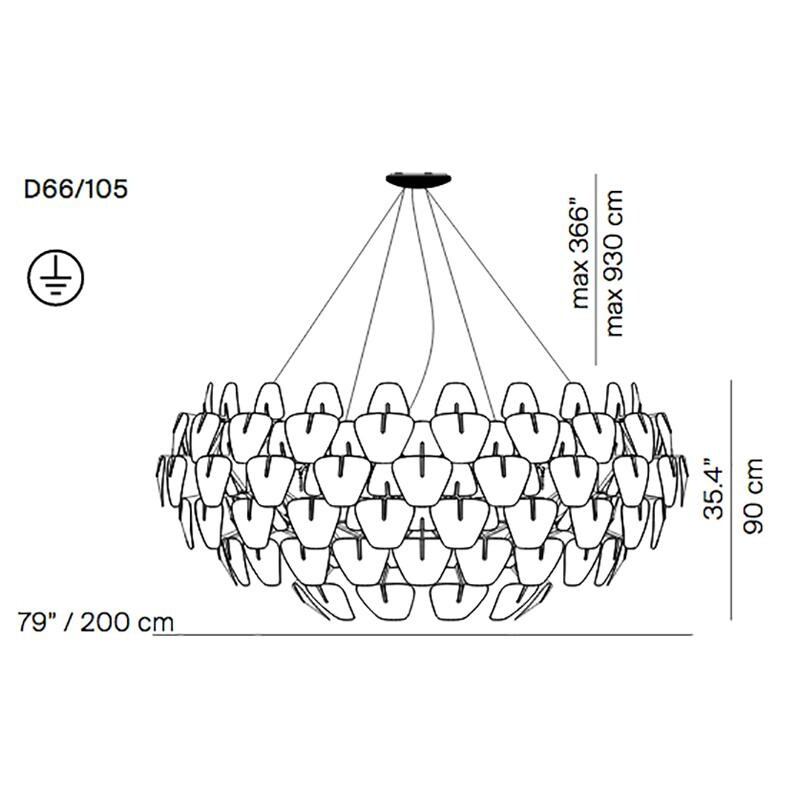 Hope D66 Suspension Lamp