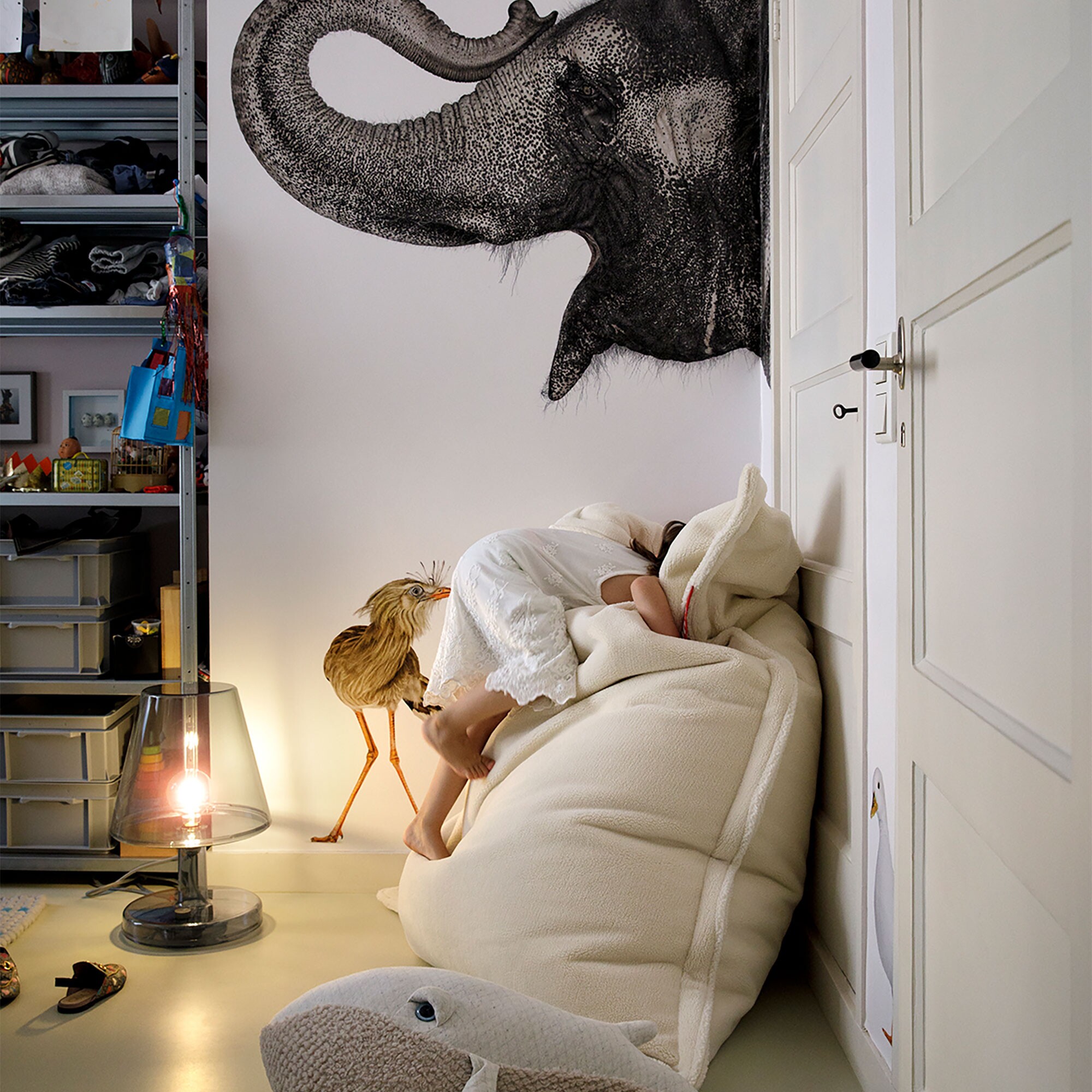 Original Slim Teddy Beanbag