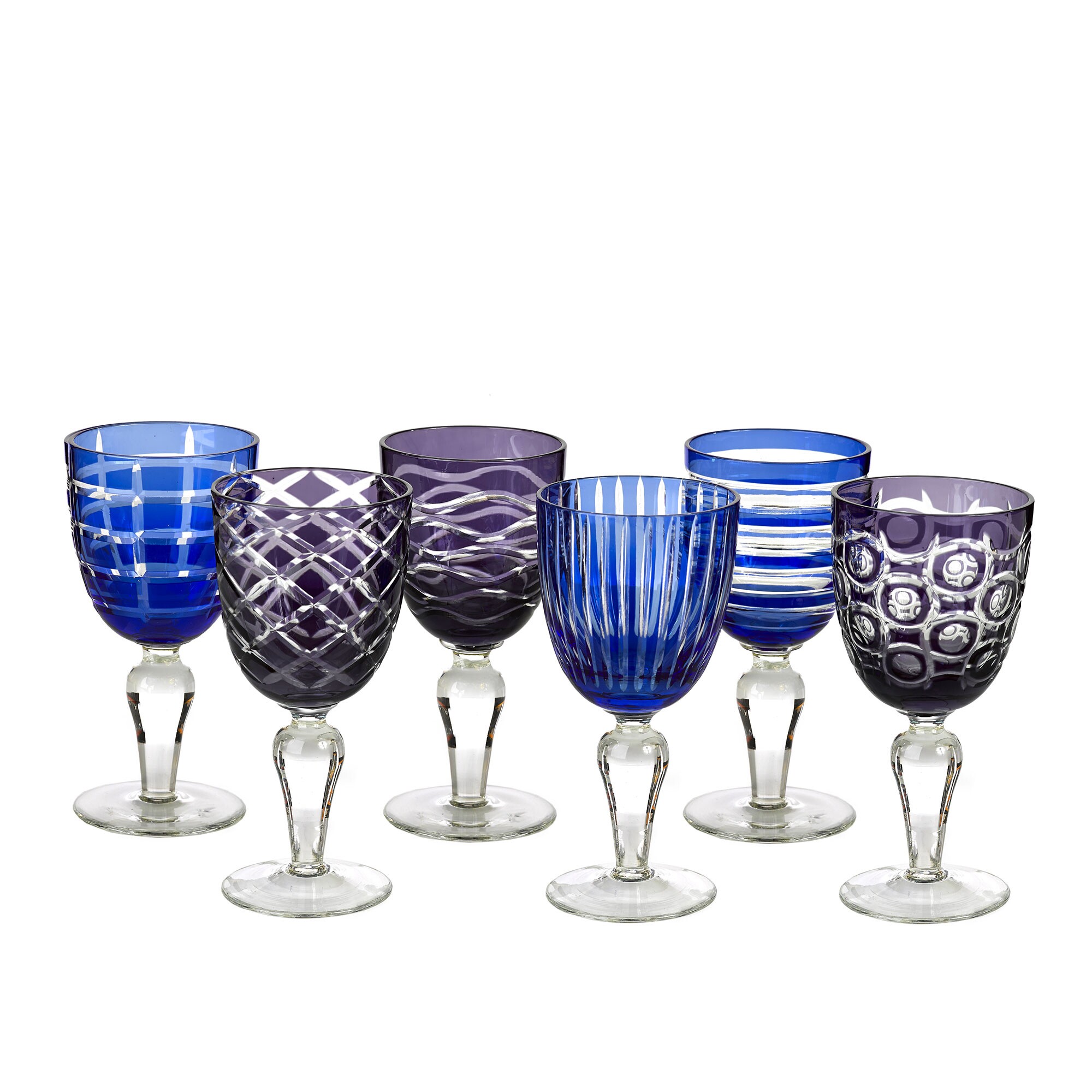 Cobalt Wine Glass Set of 6