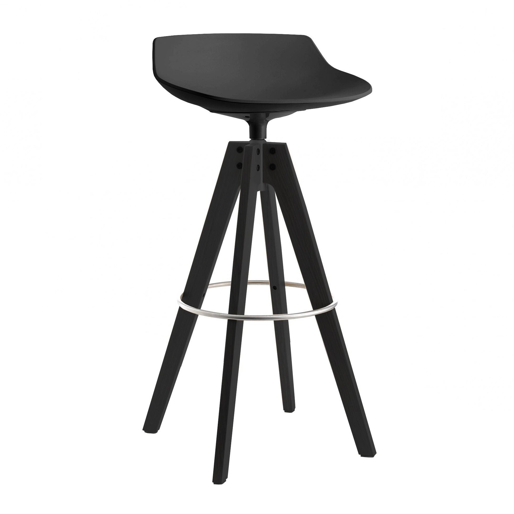 Flow Barstool Frame Oak 78cm