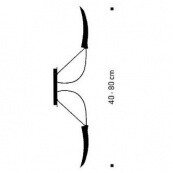 2 x 18x18 LED Ceiling / Wall Lamp