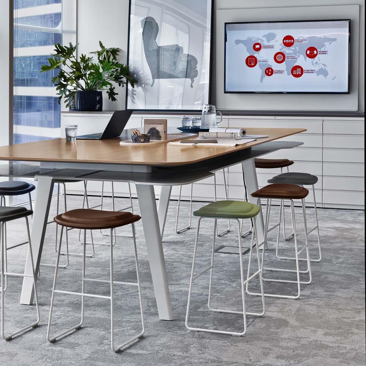 Hi Pad Bar Stool H 80cm