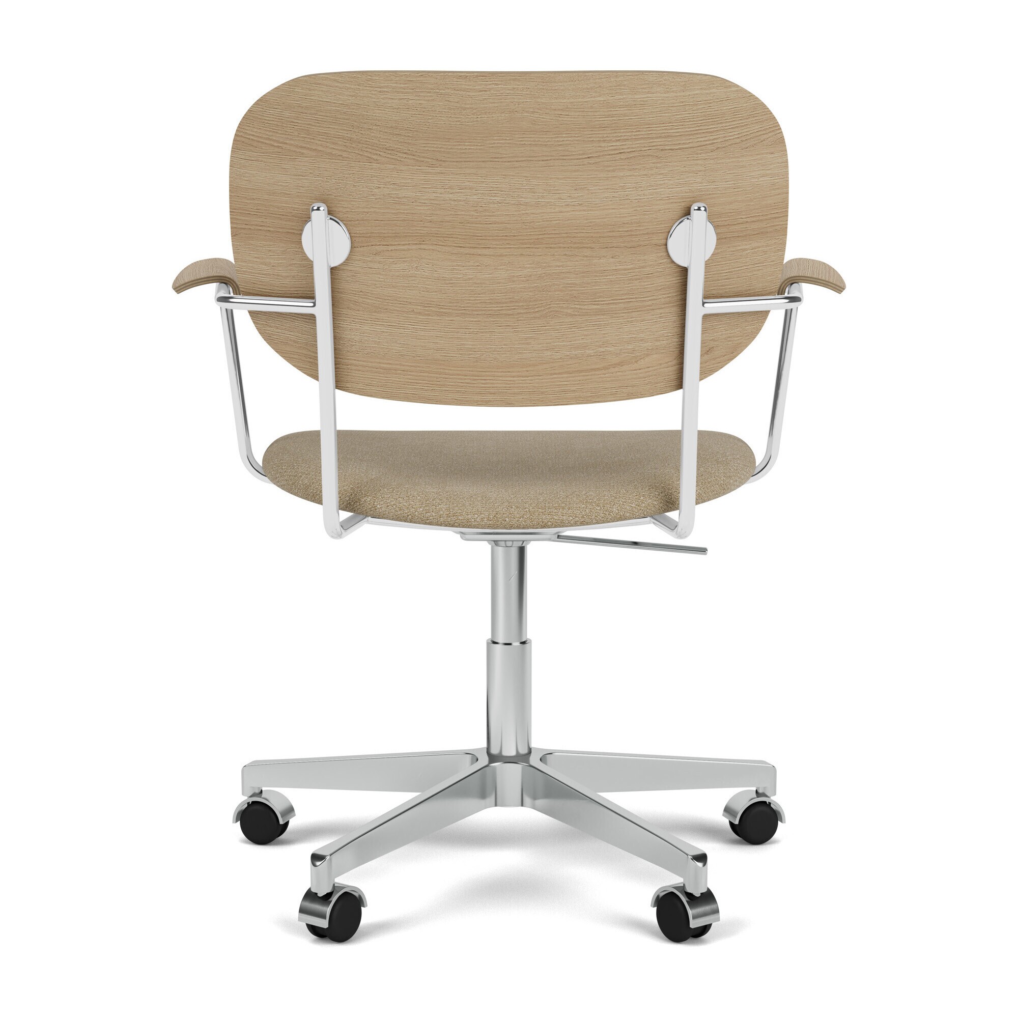 Co Task Chair with Armrests Padded Seat