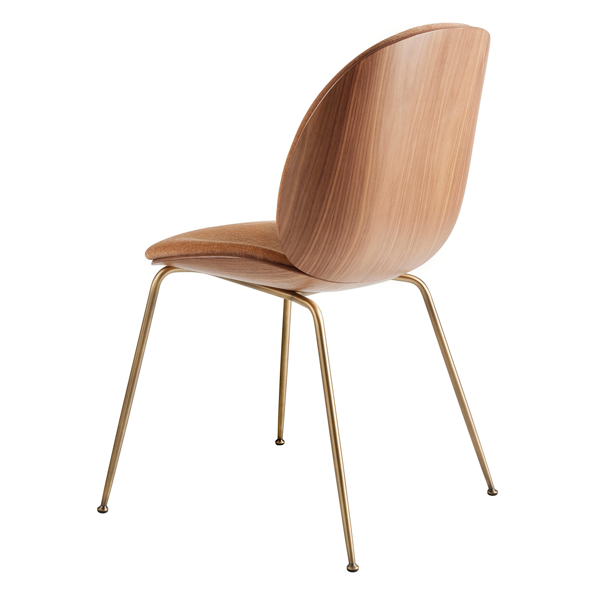 Beetle 3D Veneer Dining Chair Upholstered