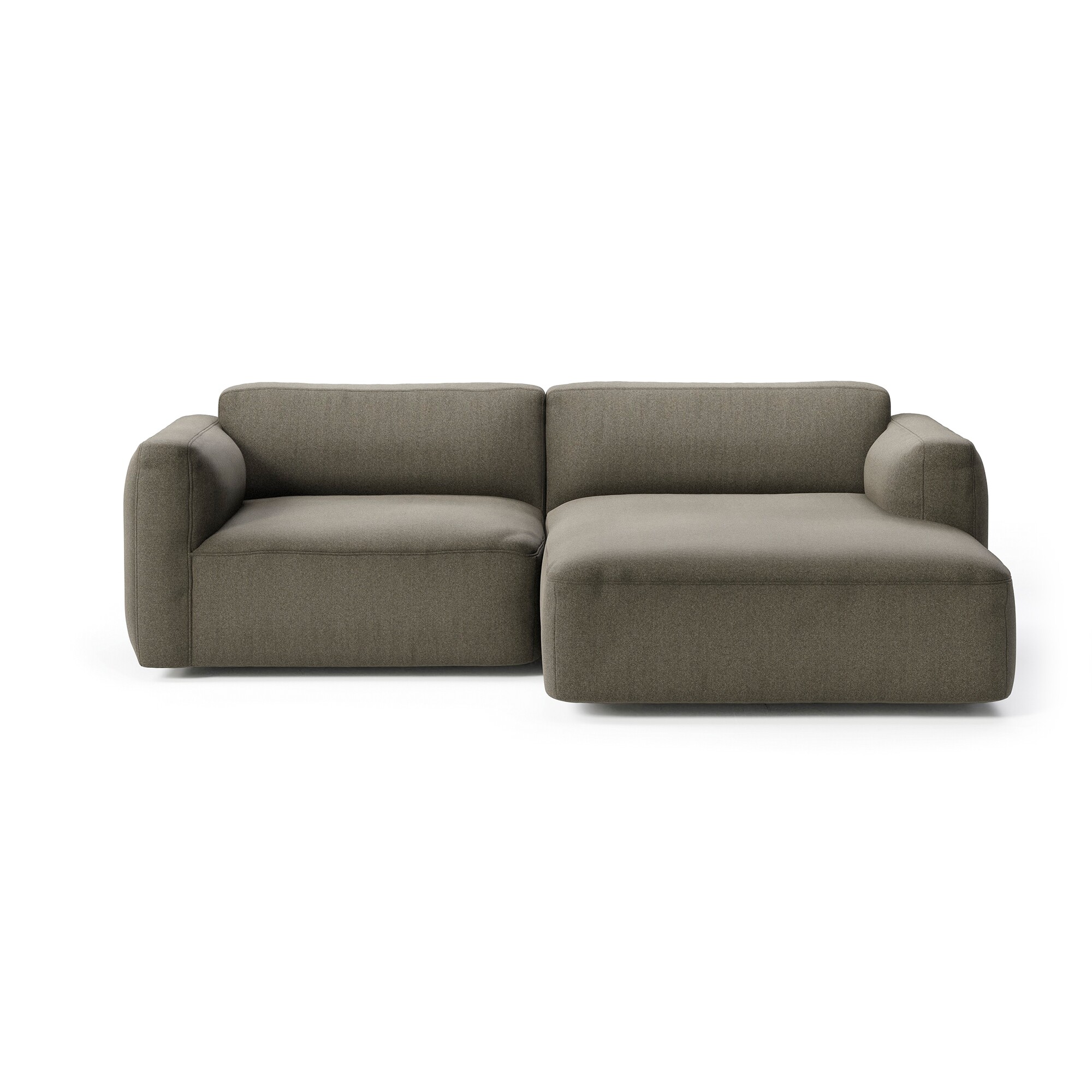 Develius Mellow 2-Seater Sofa Chaise Longue Right