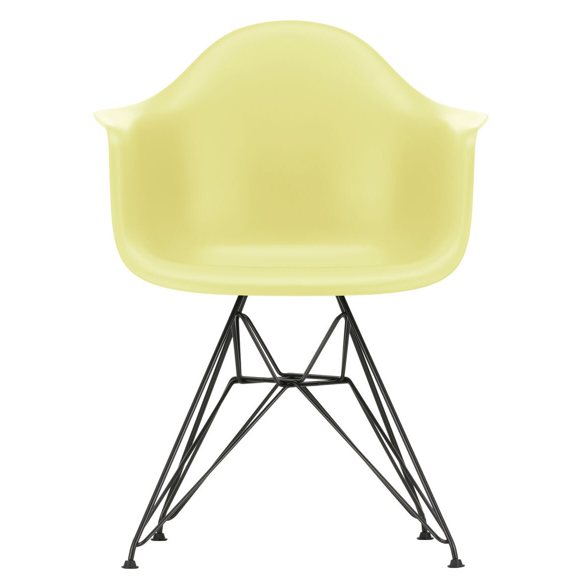 Eames Plastic Armchair DAR RE Black Base