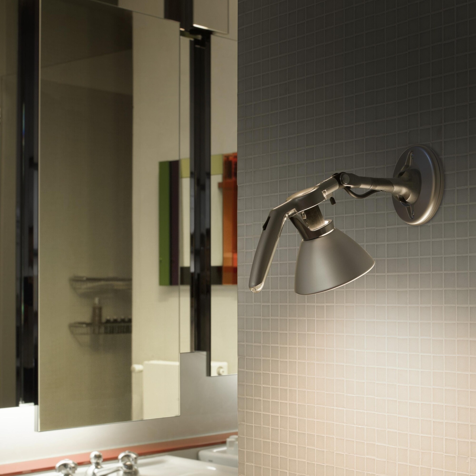 Fortebraccio Faretto 100W Wall Lamp