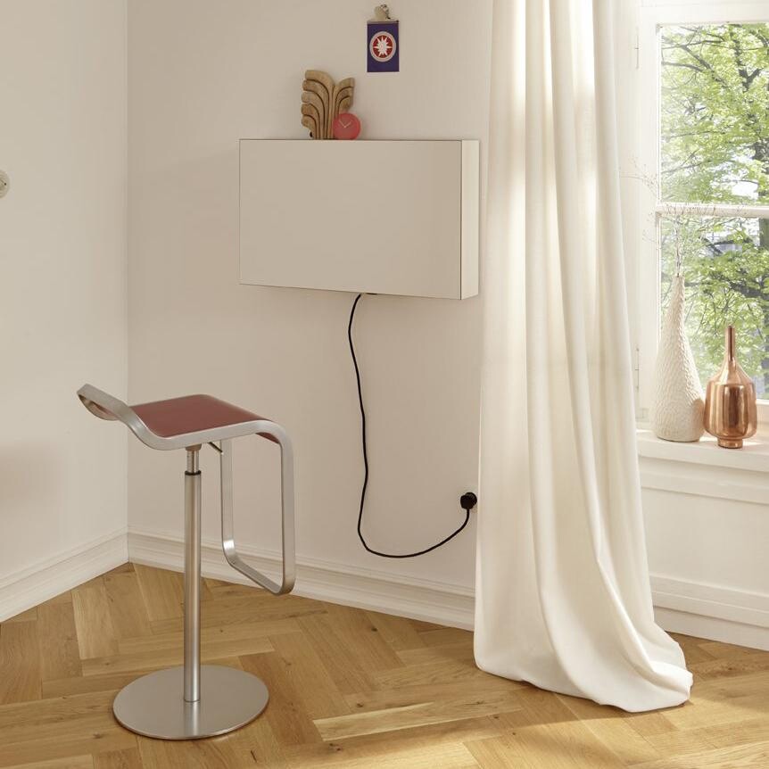 Flatbox LED Wall Secretary with On/Off Switch