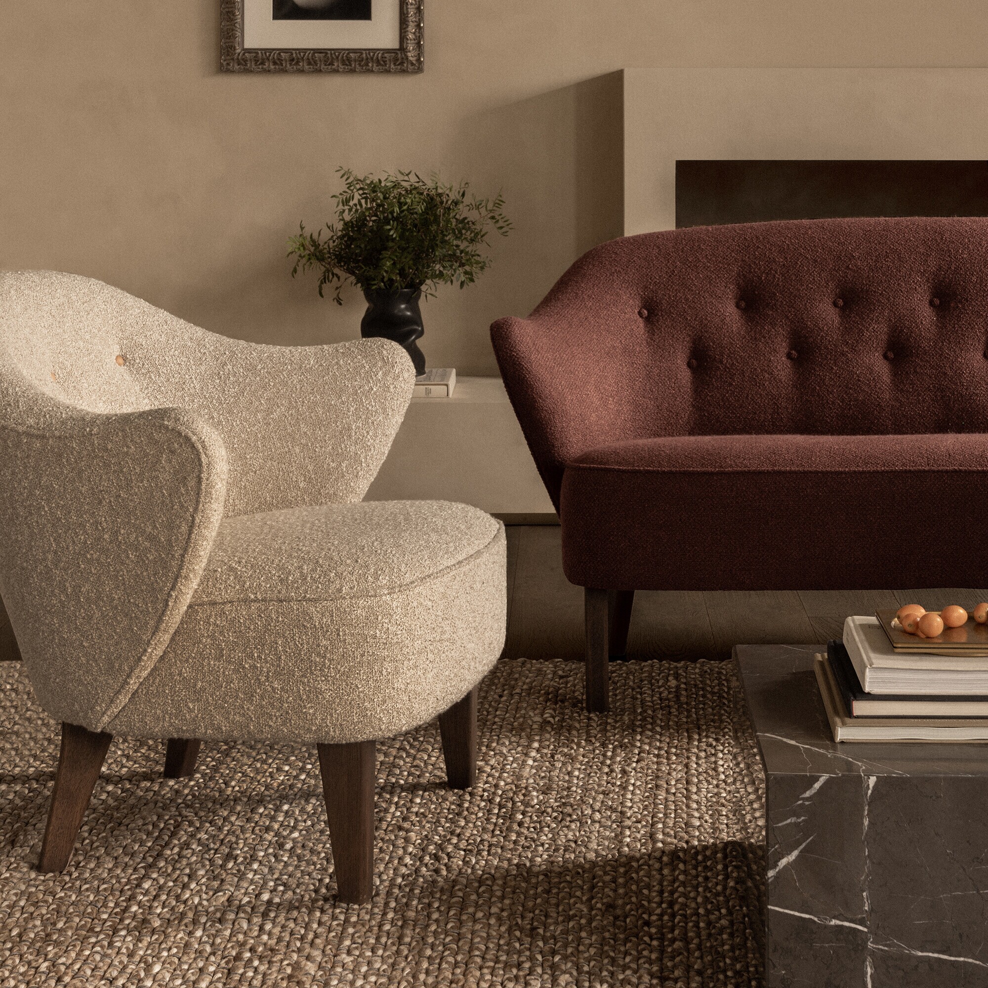 Ingeborg Lounge Chair Fabric