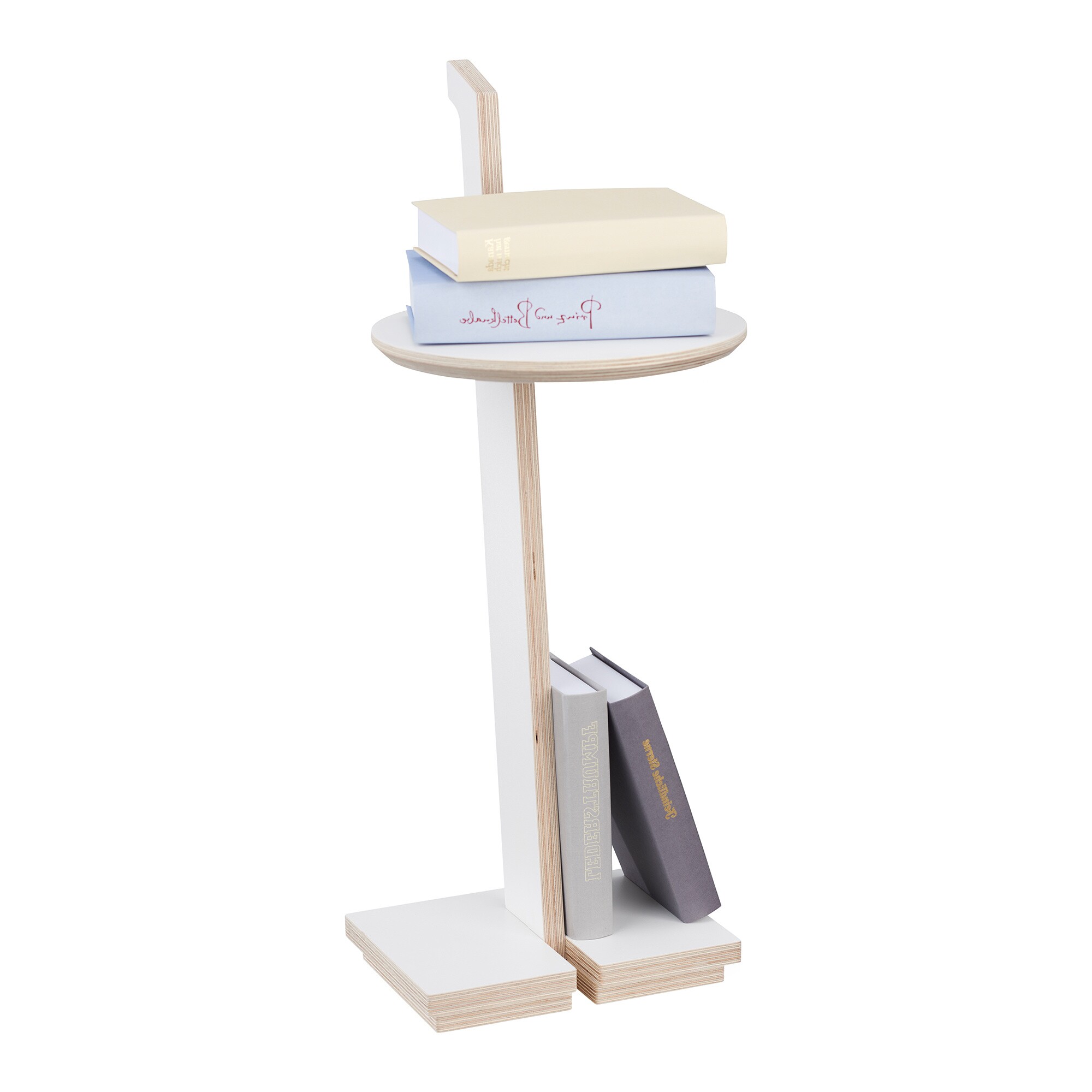 Lesestelle Side Table with Handle