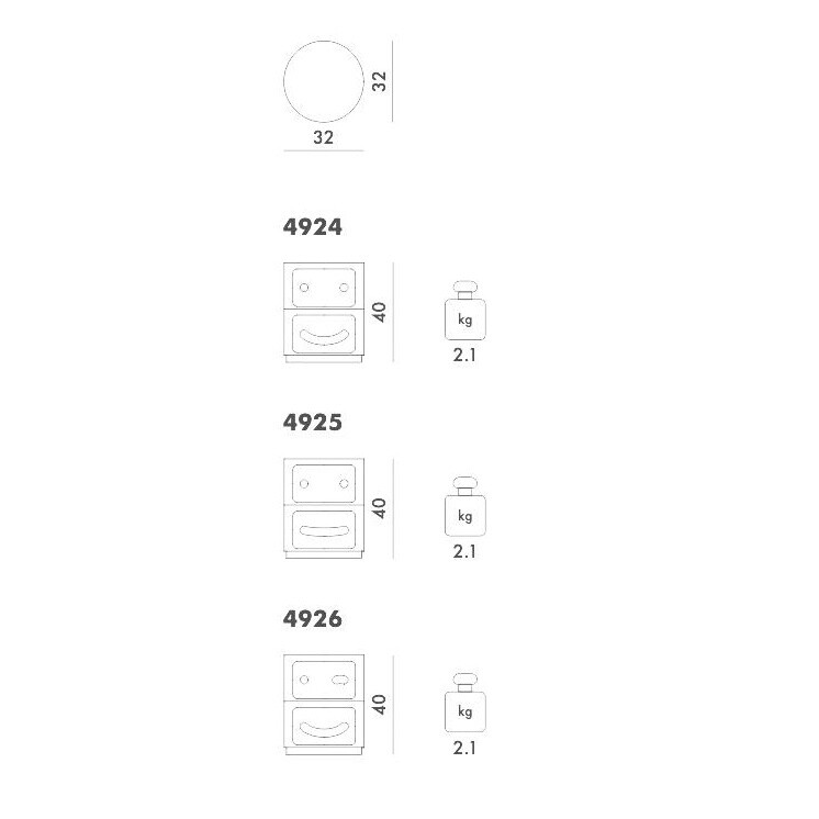 Componibili Smile Container