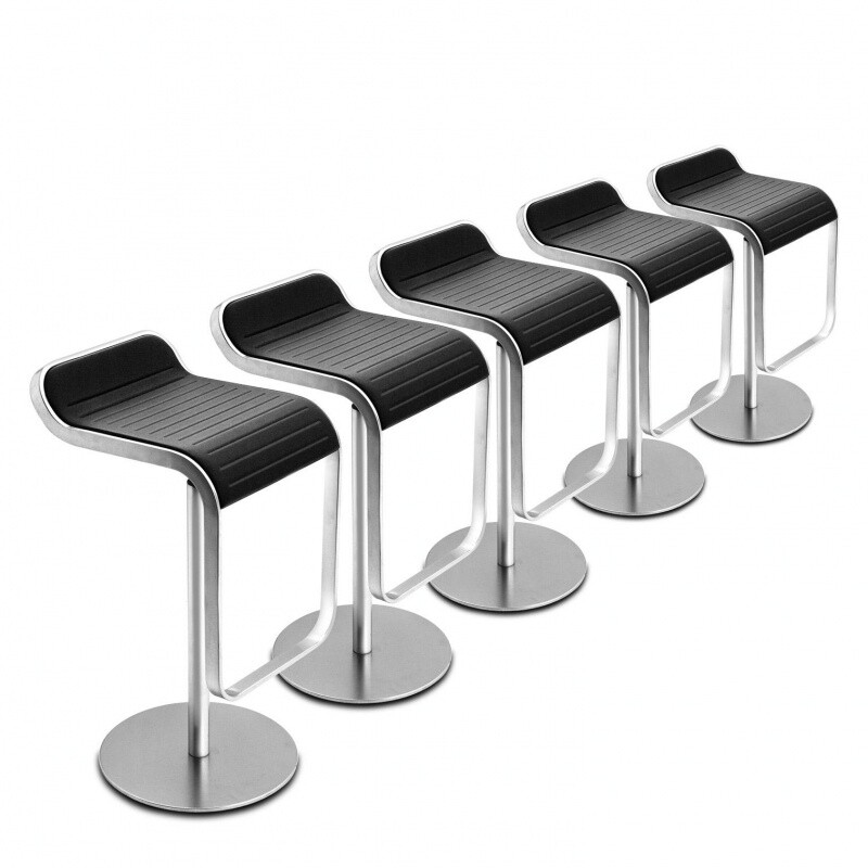 LEM S79 Bar Stool Seat Oak 63-75cm