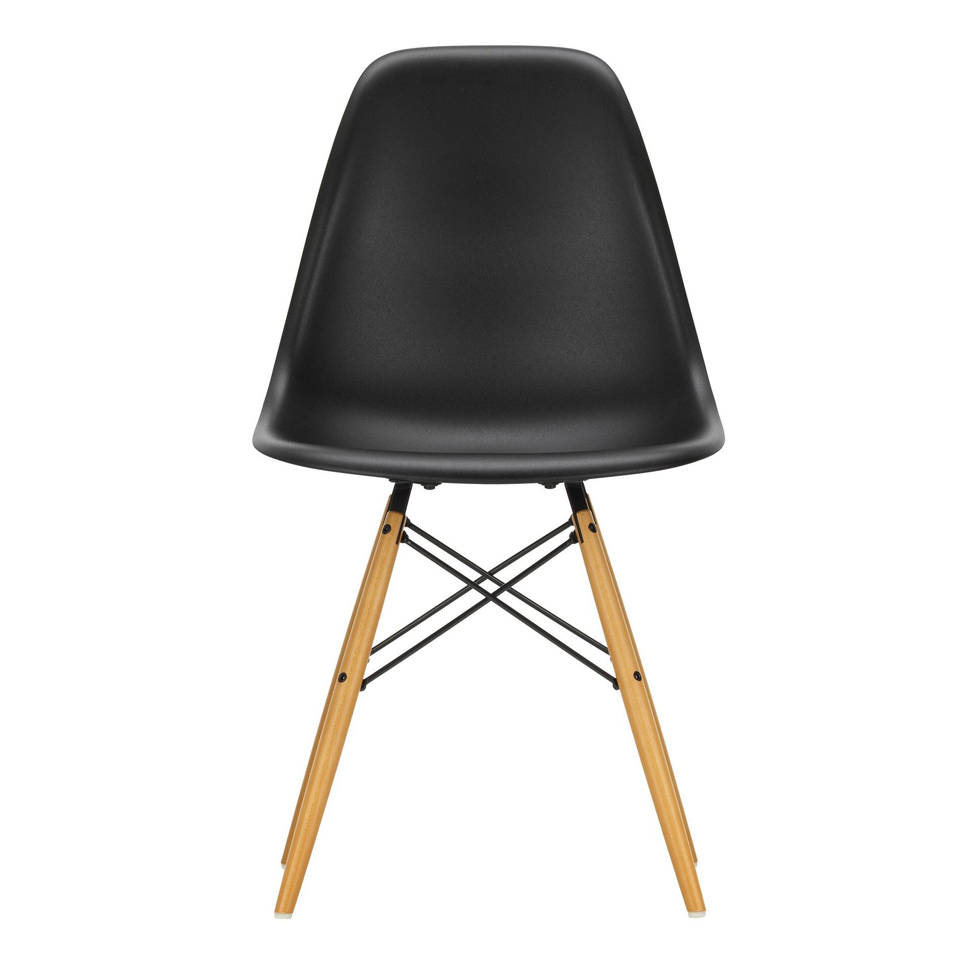 Eames Plastic Side Chair DSW RE Golden Maple