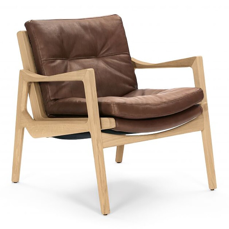 Euvira Lounge Chair Leather