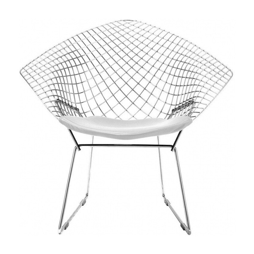 Bertoia Diamond Easy Chair With Seat Cushion
