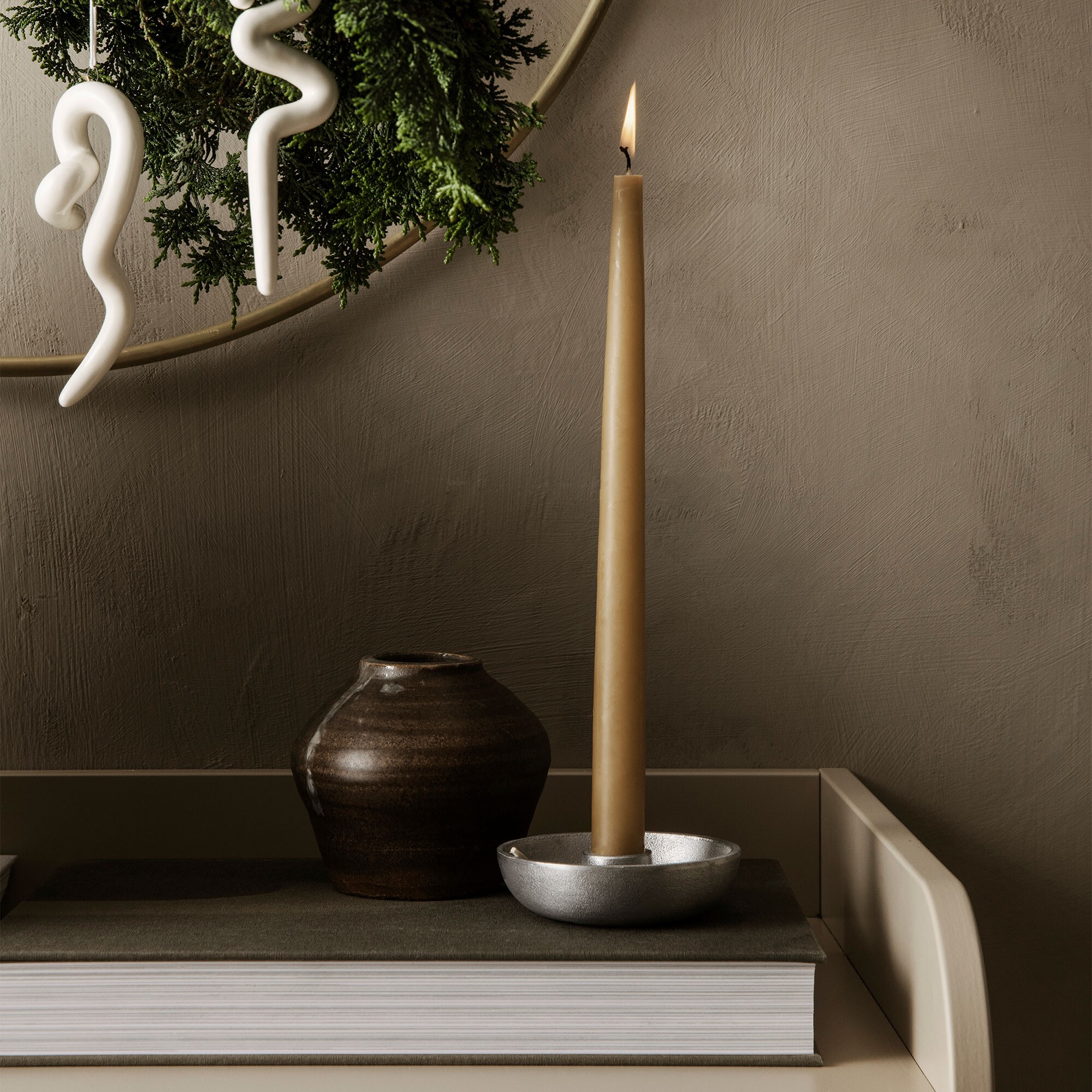 Bowl Stick Candle Holder