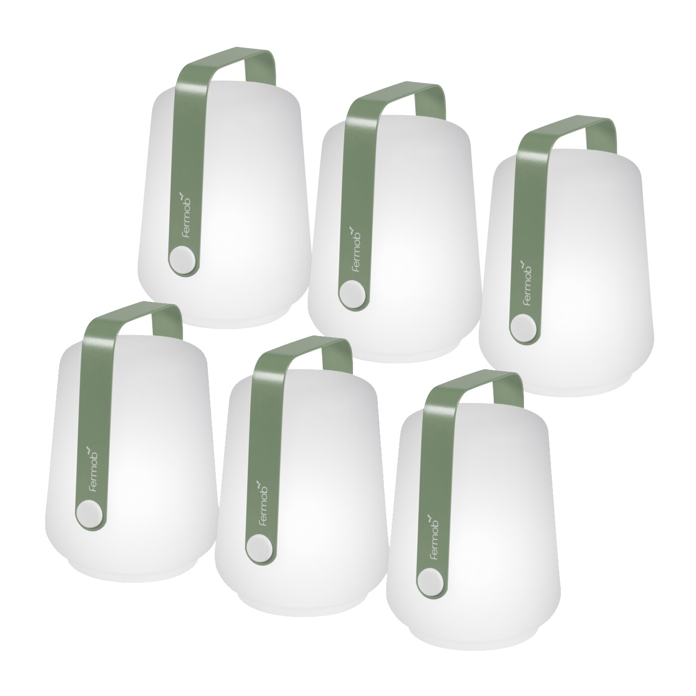 Balad LED Lamp with Battery Set of 6 H 12cm