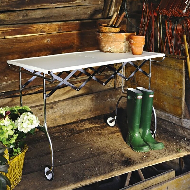 Battista Serving Trolley foldable