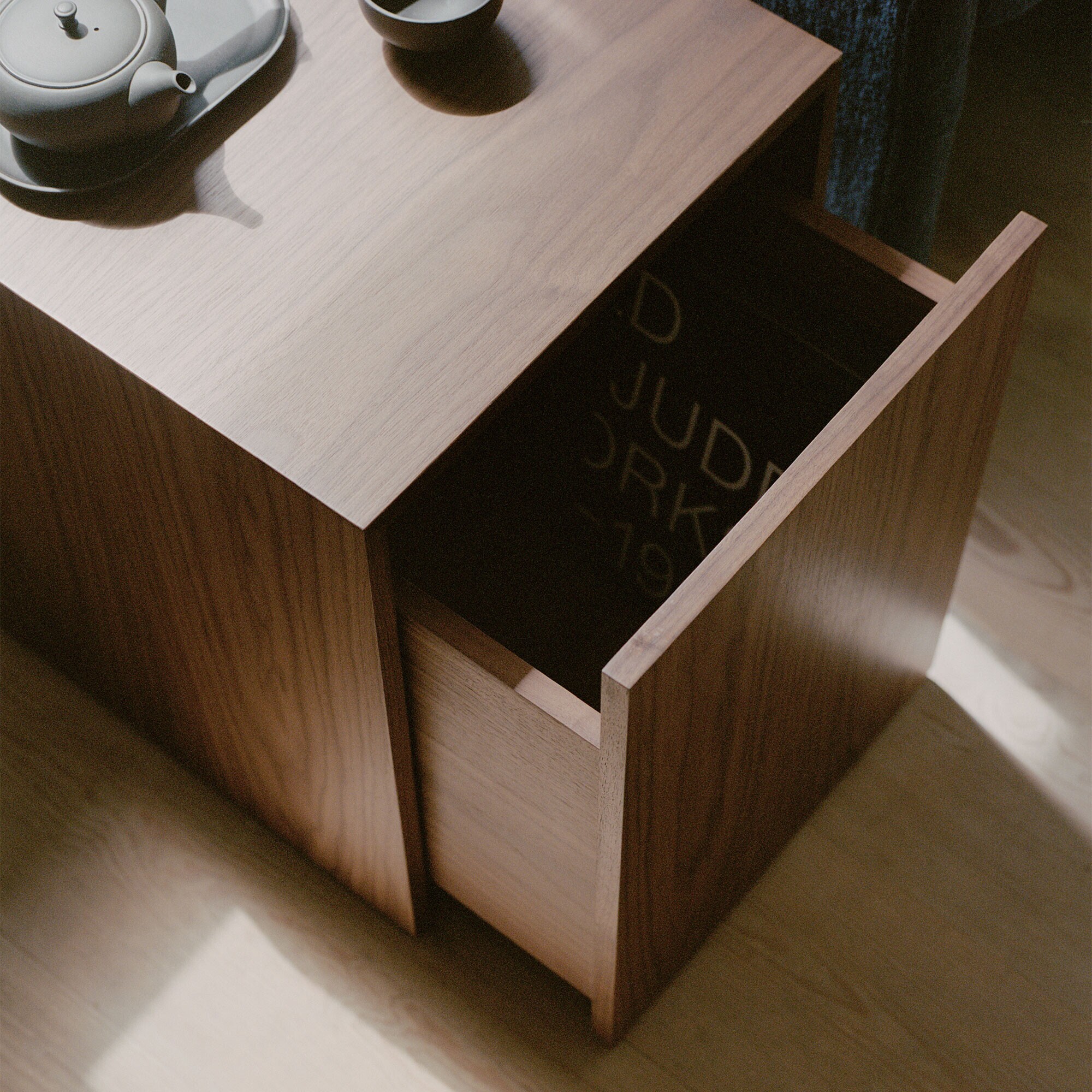 Mass Side Table with Drawer