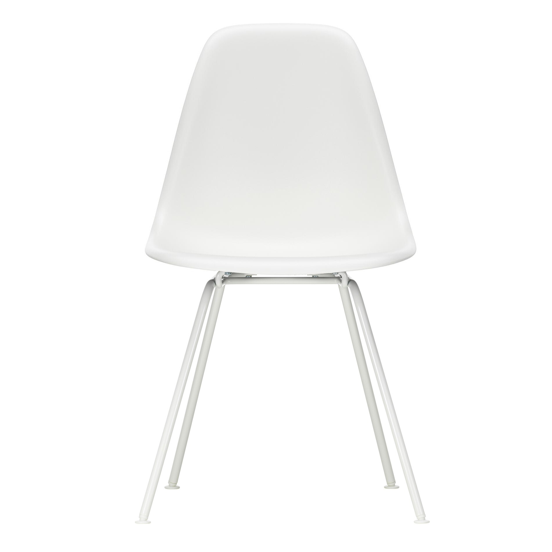 Eames Plastic Side Chair DSX White Base