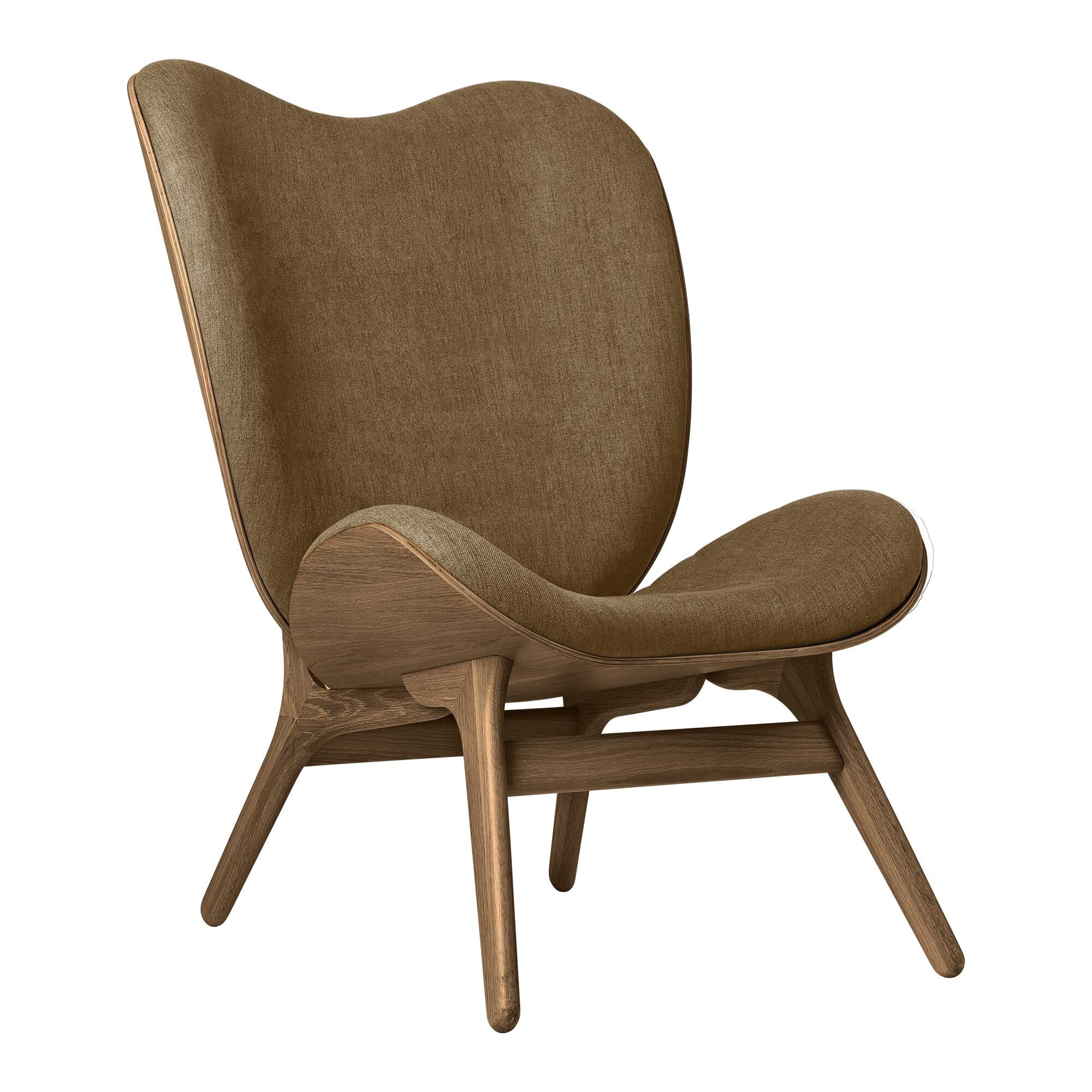 A Conversation Piece Armchair Tall Dark Oak