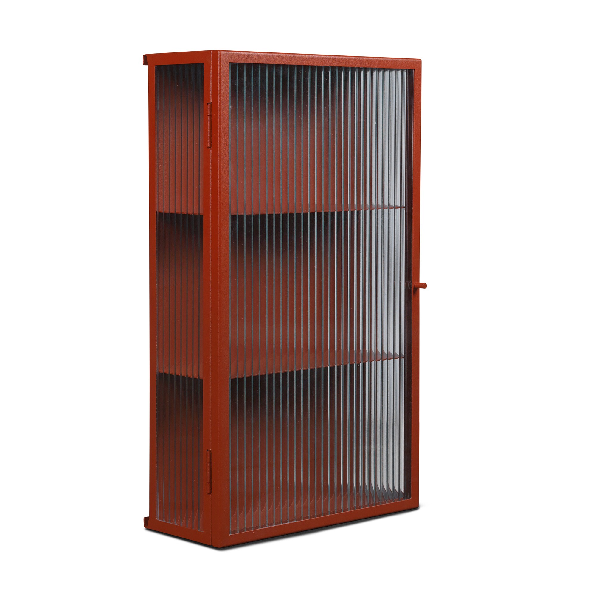 Haze Wall Cabinet Reeded Glass