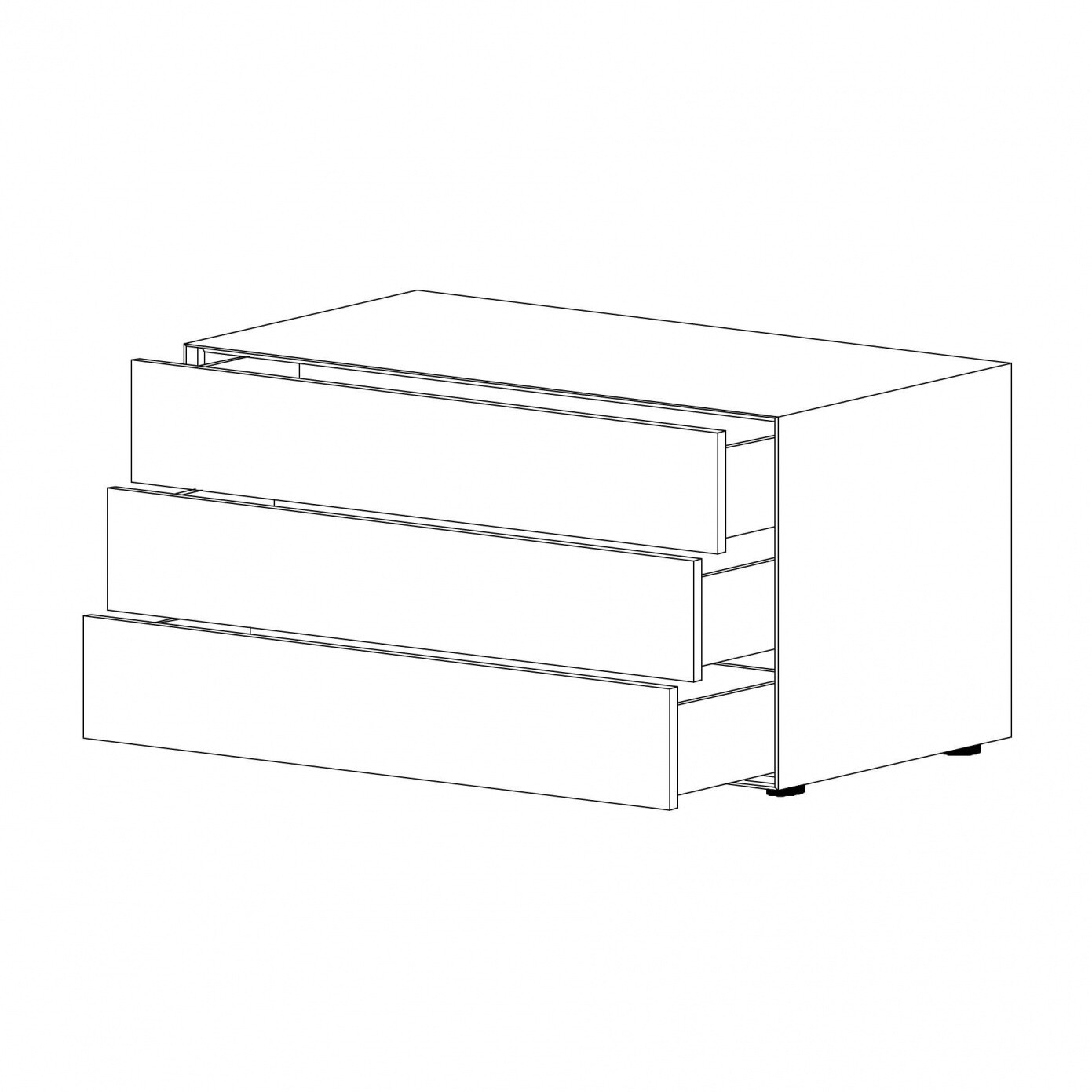 Nex Pur Box 2.0 Drawer Box/Drawer Chest 120x75x48cm
