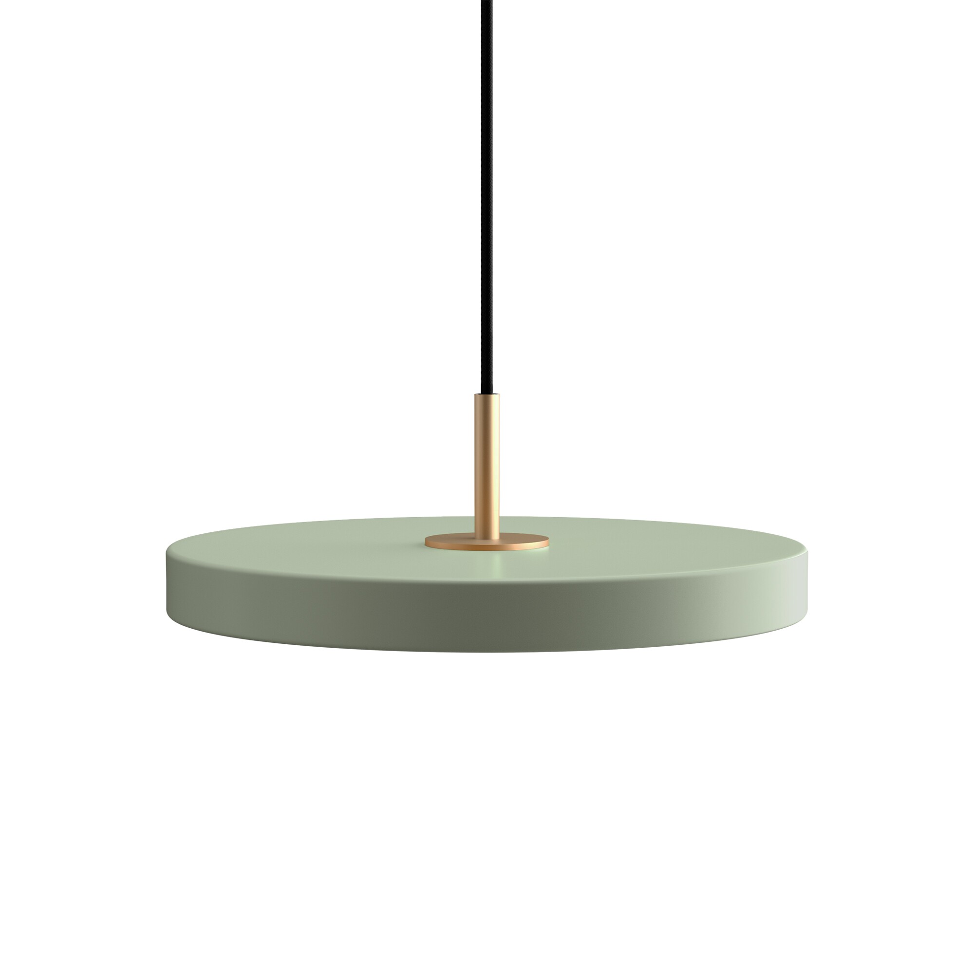 Asteria Mini LED Suspension Lamp Brass