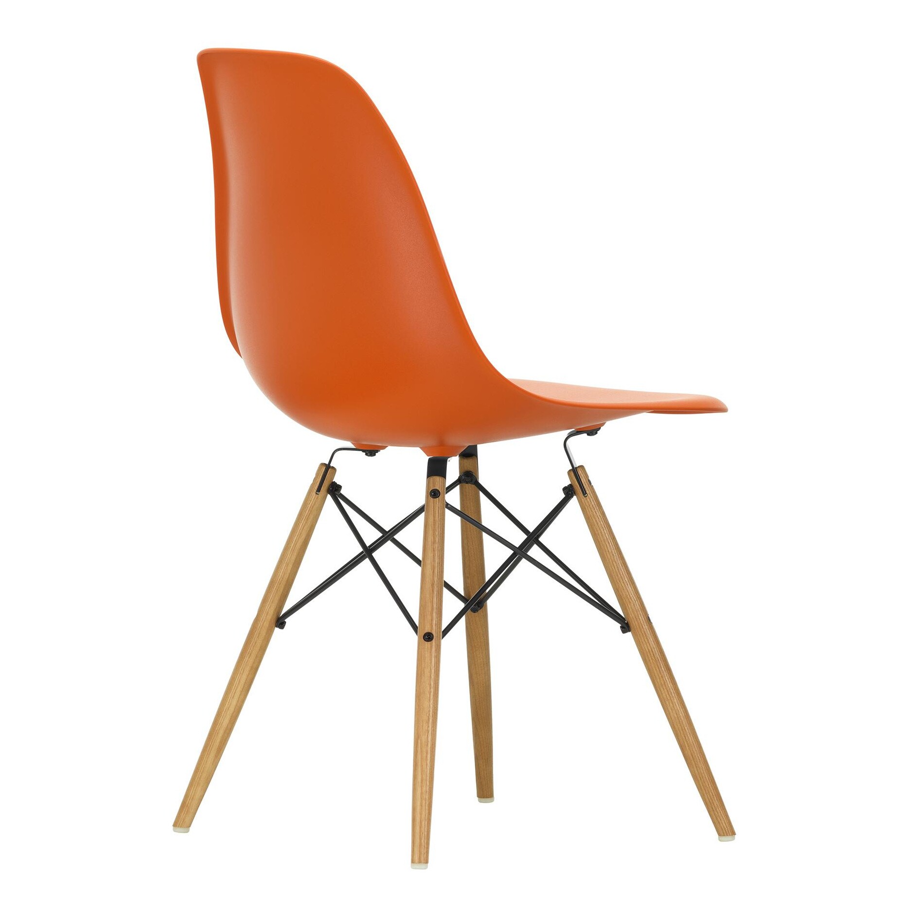 Eames Plastic Side Chair DSW RE Ash Base