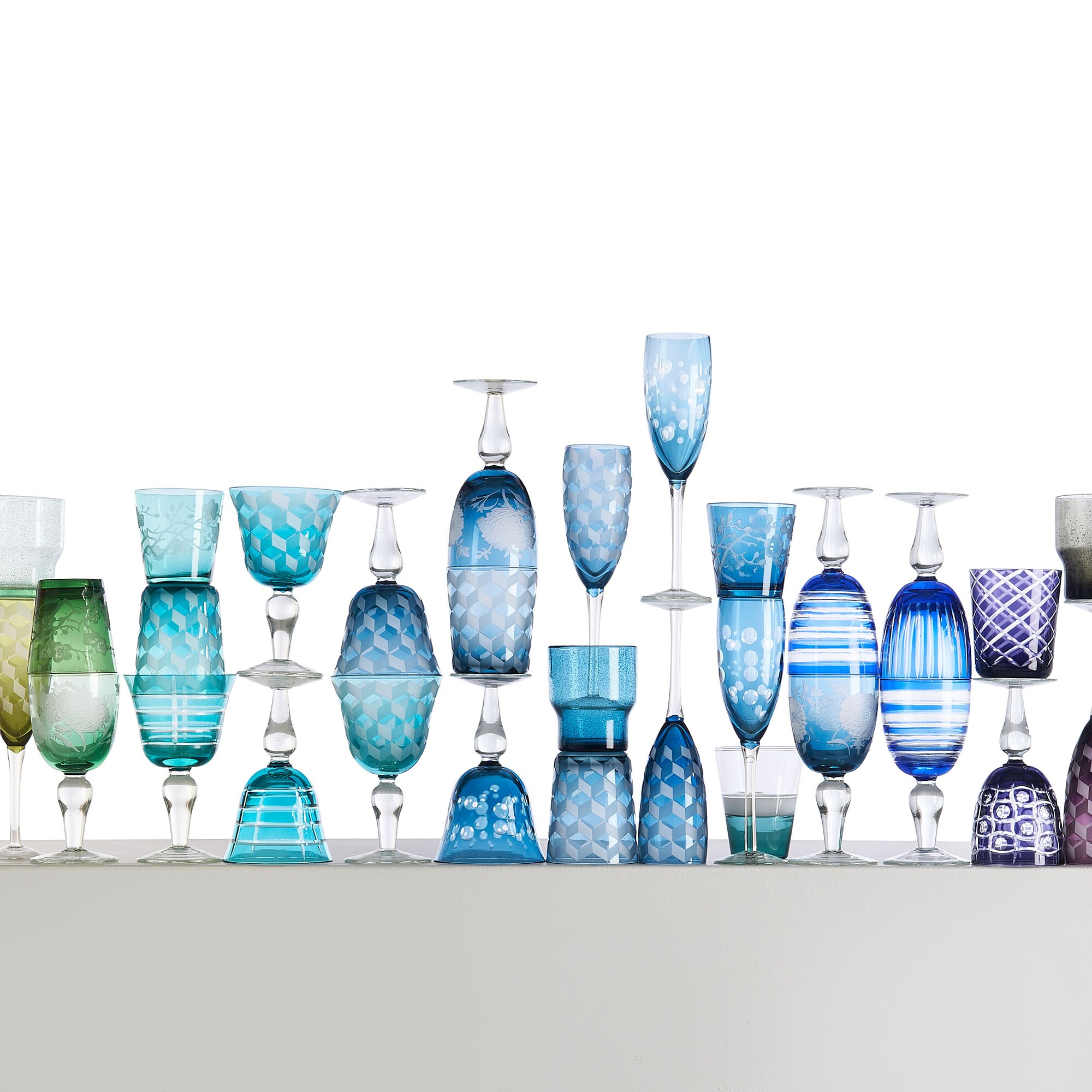 Cobalt Wine Glass Set of 6