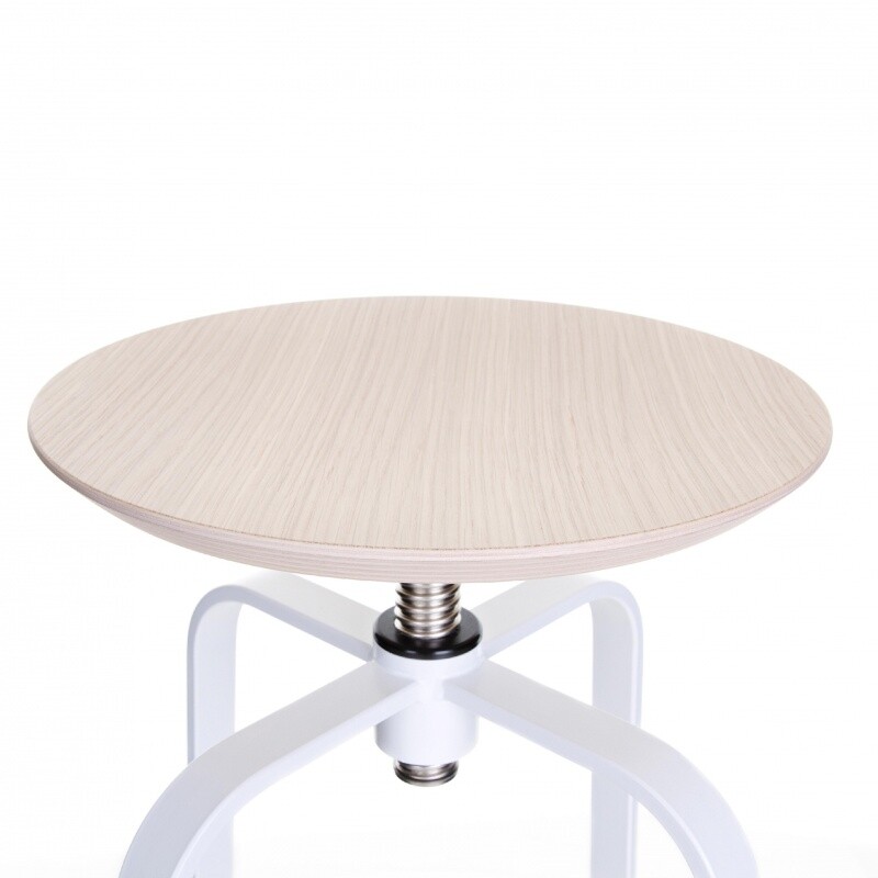 Giro S106 Stool Seat Wood 66-76cm