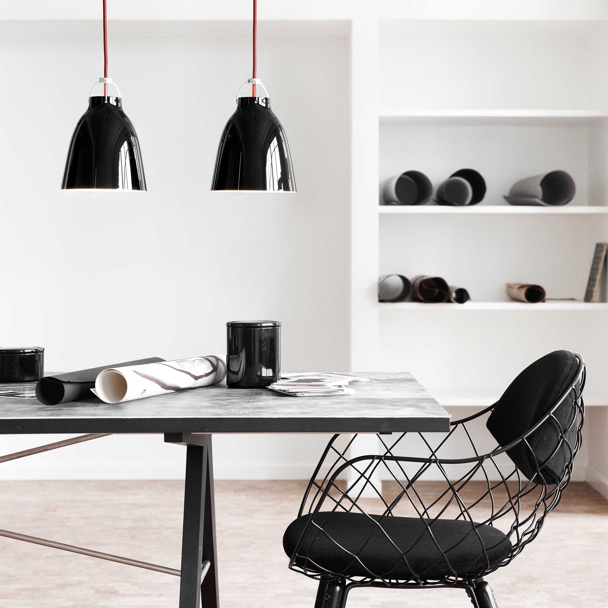 Caravaggio™ P1 Suspension Lamp Glossy