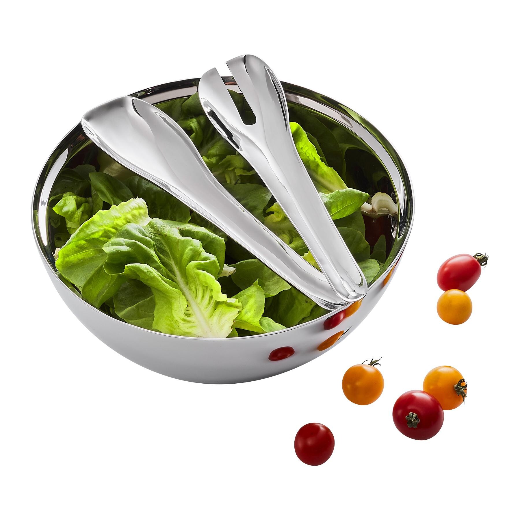 Insalata Salad Bowl with Cutlery