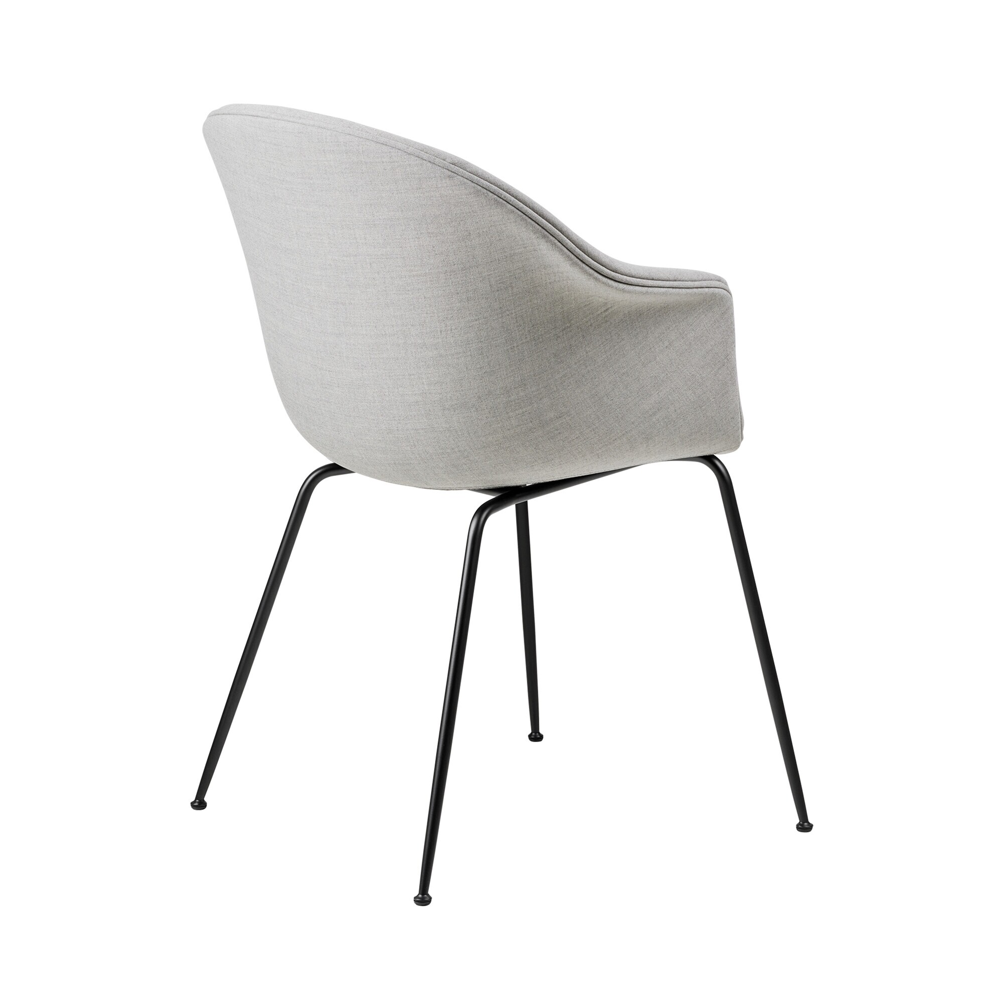 Bat Dining Chair Fully Upholstered Base Conic