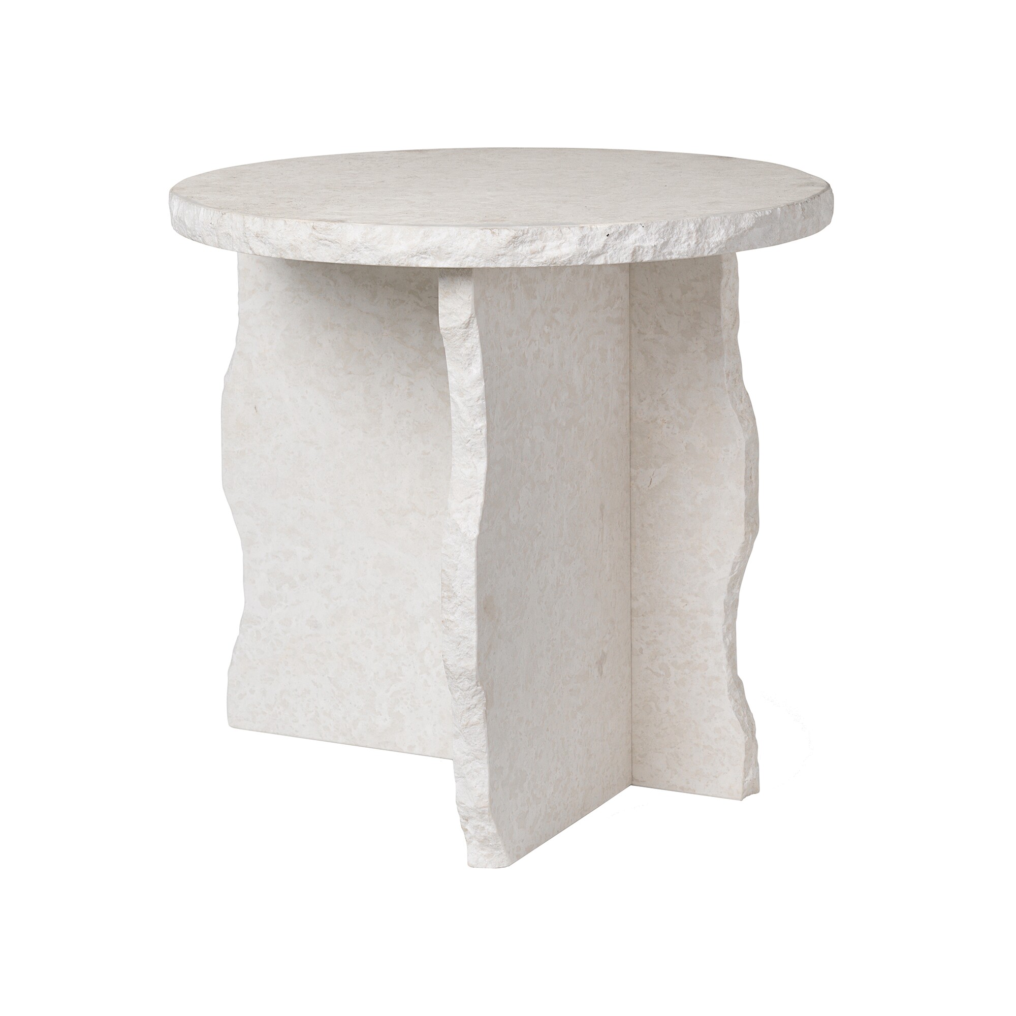 Mineral Marble Sculpture Table