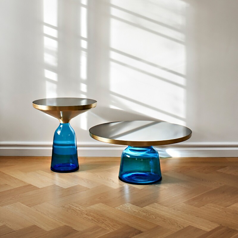 Bell Side Table Brass