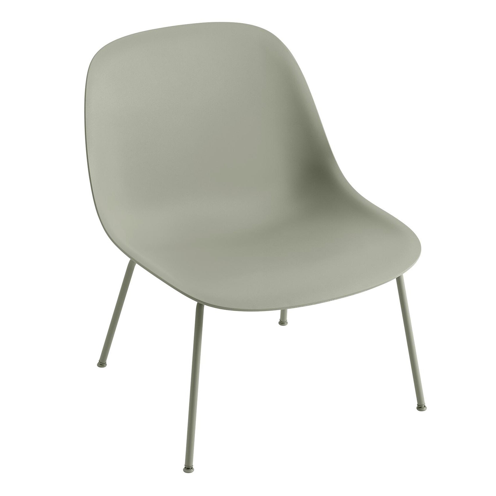 Fiber Lounge Chair Steel Base