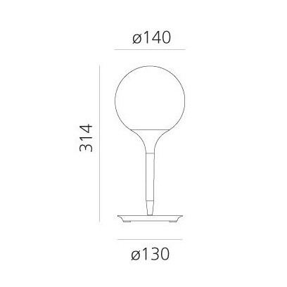 Castore Tavolo Table Lamp